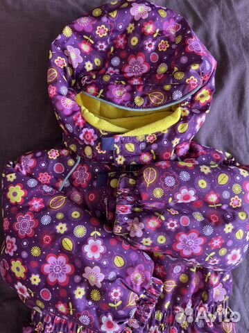 Зимний комбинезон для девочки 80 86