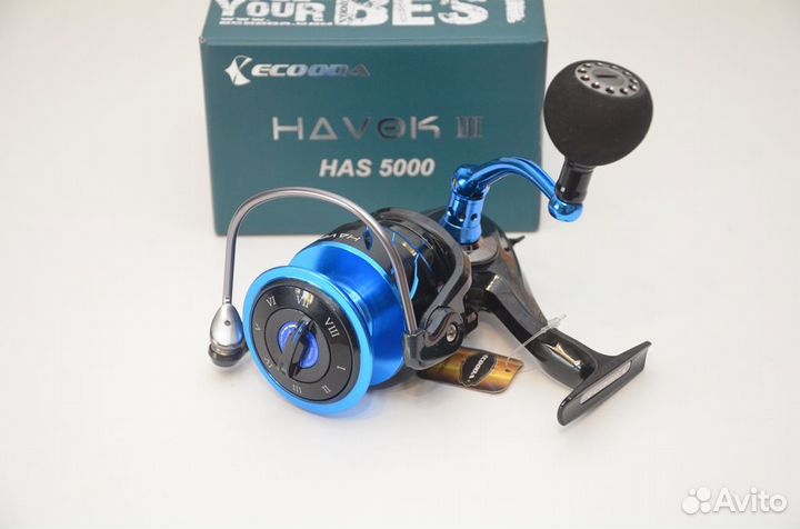 Катушка Ecooda Havok IIl 5000 (4.3:1, 10BB+1RB)