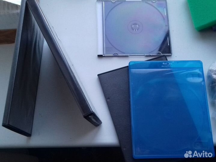 Боксы карманы для компакт дисков cd dvd футляры