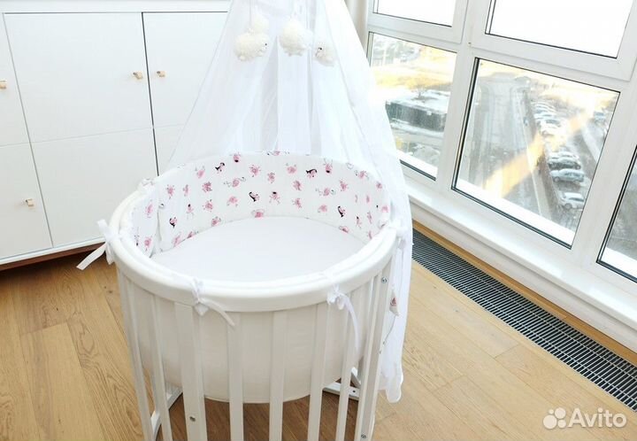 Детская кроватка-трансформер Ellipsebed