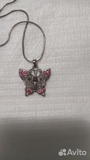 Кулон - подвеска бабочка
