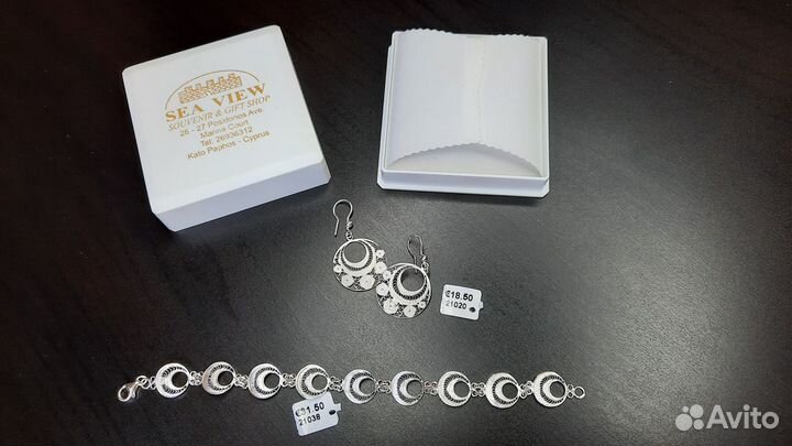 Серебряный комплект