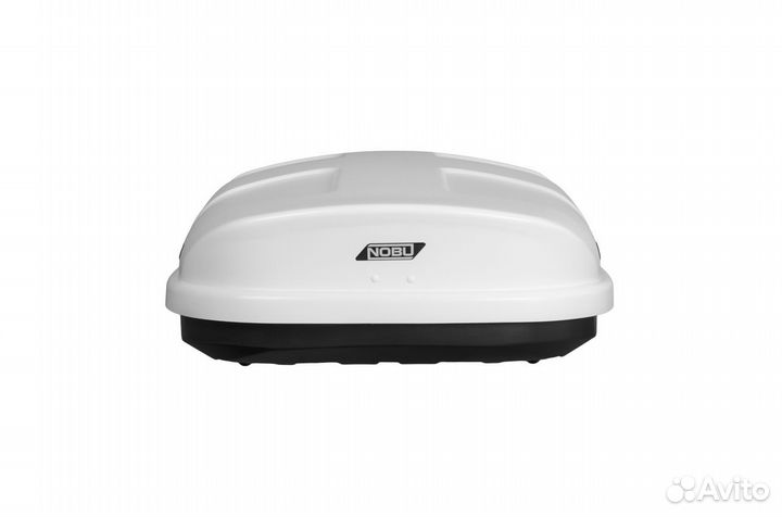 Автобокс nobu cross 380л. Белый Матовый(180х80х35)