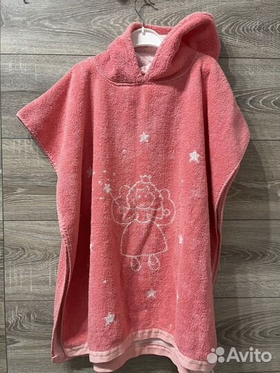 Пончо детский халат