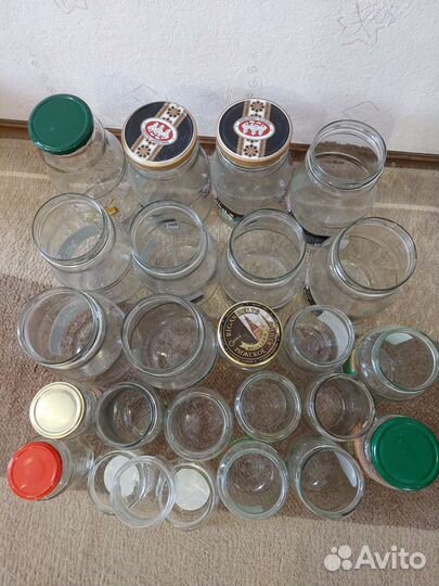 Банки стеклянные закручивающ