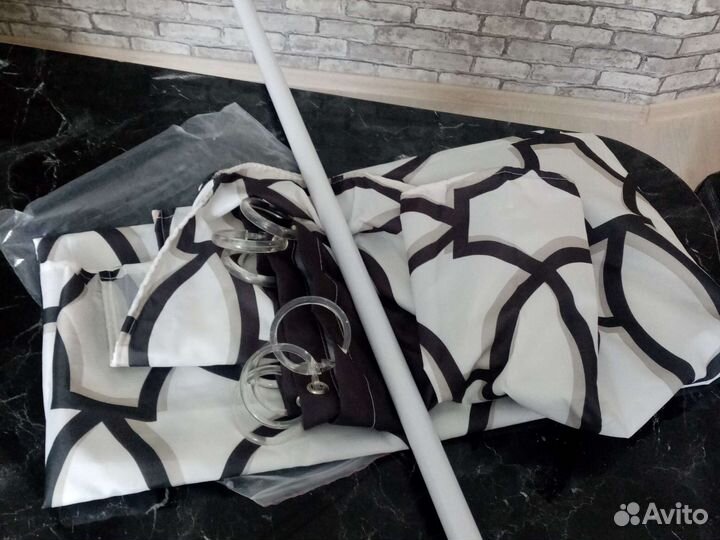 Штора для ванной