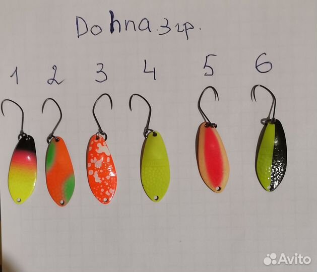 Форелевые блесна Forest pal