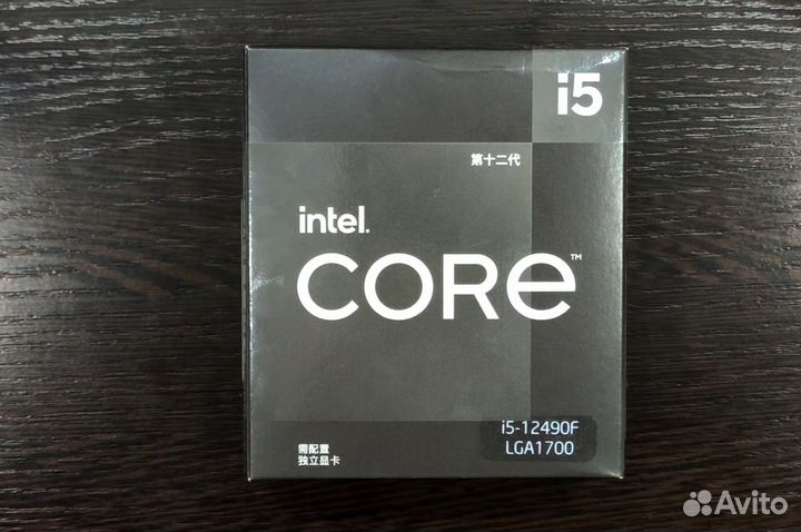 Комплект i5 12490f+b660 riptide+16gb ddr4 4133mhz