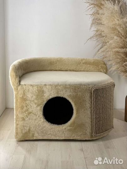 Домик когтеточка для котят, кошки, кота, собачки