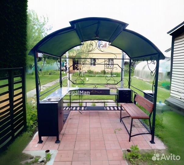 Мангал с крышей\Без предоплат