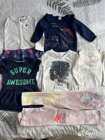 Вещи на девочку брендовые 2-3 г