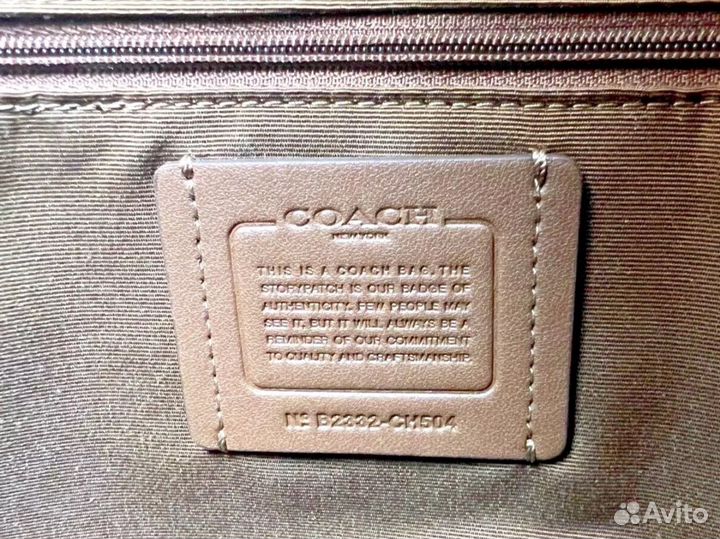 Сумка шоппер Coach CH504 оригинал в наличии