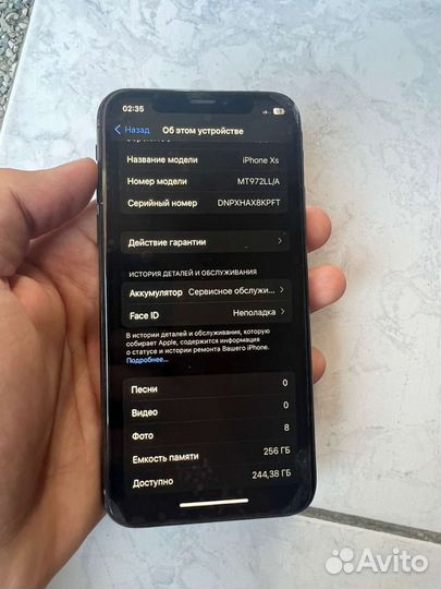 iPhone хs 256