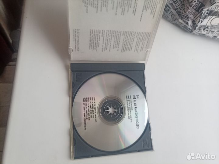 CD-диск. Alan Parsons Project. EVE