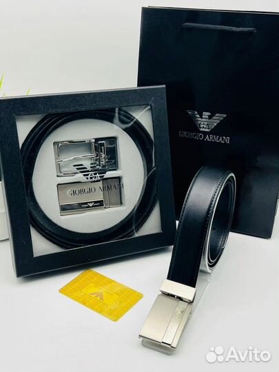 Ремни мужские (подарочный набор)