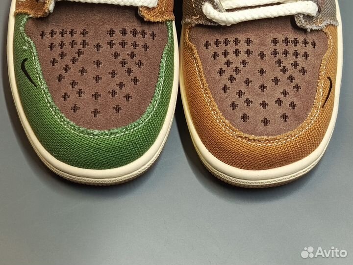 Кроссовки Nike air Jordan 1 low x zion voodoo