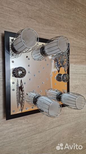 Люстра потолочная бу