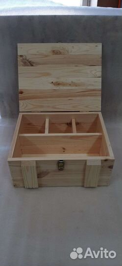 Деревянные ящики для подарков