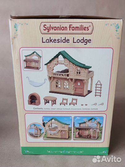 Sylvanian families дом lakeside lodge