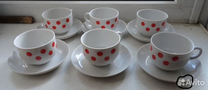 Чайные чашки дулево СССР