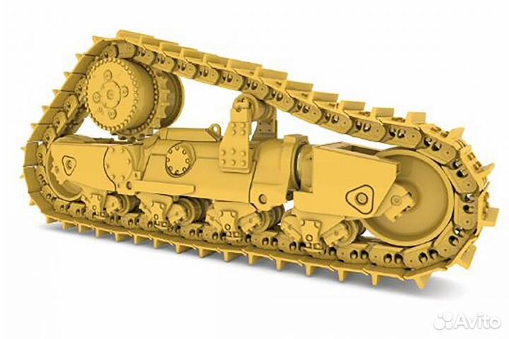 Ходовая бульдозера Либхер (Liebherr)