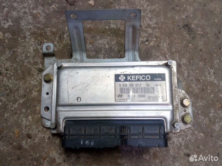 Эбу блок управления двигателем Hyundai Accent G4EC