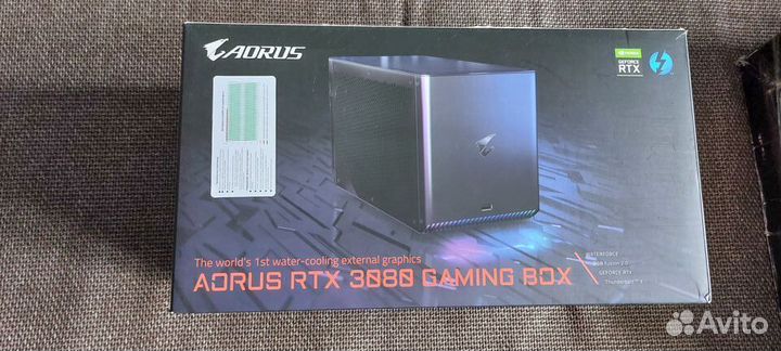 Gigabyte RTX 3080 aorus gaming BOX LHR GV-N3080ixe