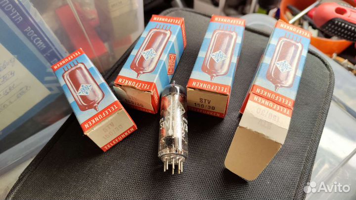 Радиолампы Telefunken, Tesla, Siemens и др