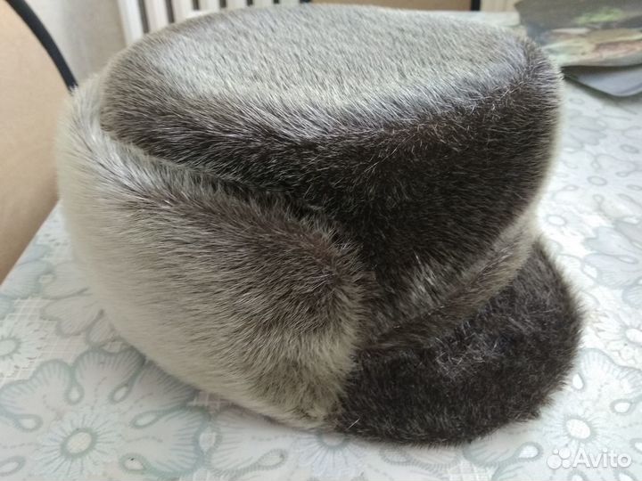 Мужская зимняя шапка из нерпы