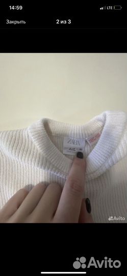 Свитер и джинсы на девочку 80-86