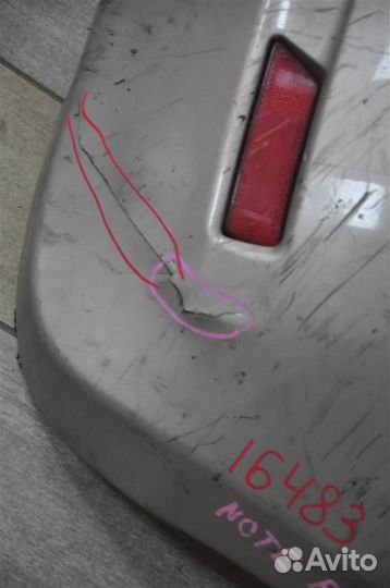 Бампер задний nissan note E11