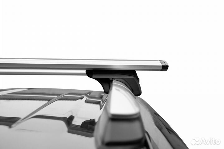 Багажная система «LUX» элегант на рейлинги с крыло