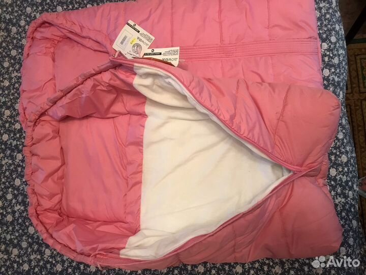 Теплый конверт в коляску