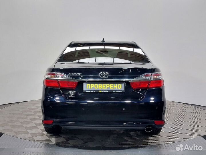 Toyota Camry 2.5 AT, 2017, 132 062 км