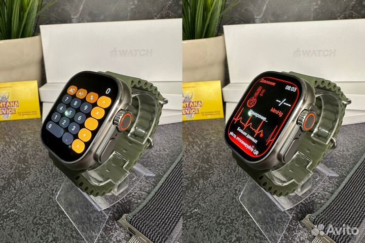 Apple Watch 9 Ultra 49 мм (Милитари/military)