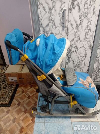 Санки коляска ника