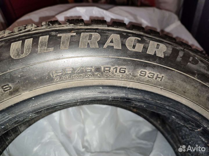 Goodyear UltraGrip 195/60 R16 93H
