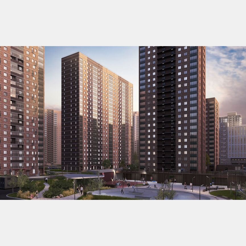 1-к. квартира, 38,5 м², 2/27 эт.