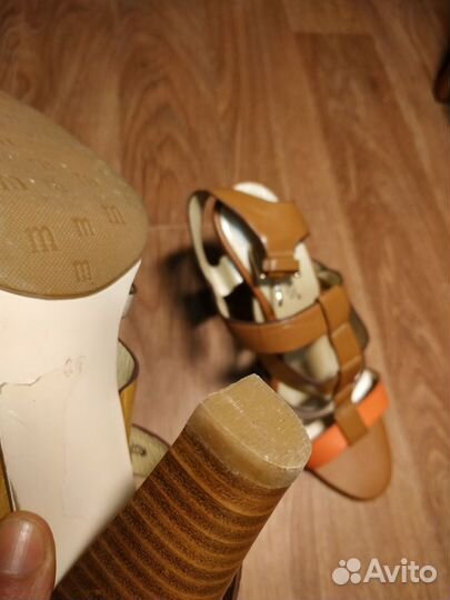 Босоножки женские 37 размер натуральная кожа