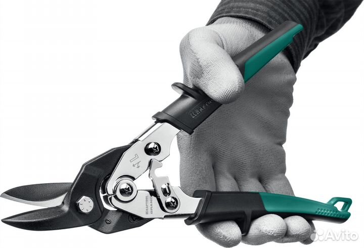 Kraftool Grand, 270 мм, левые ножницы по металлу