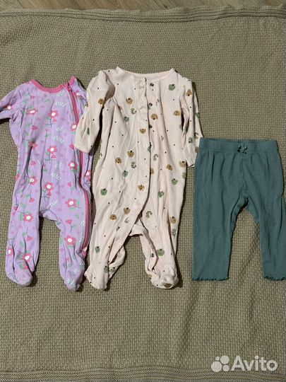 Пакет вещей на девочку 62-68