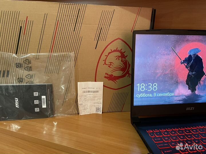 Ноутбук msi gf66 katana