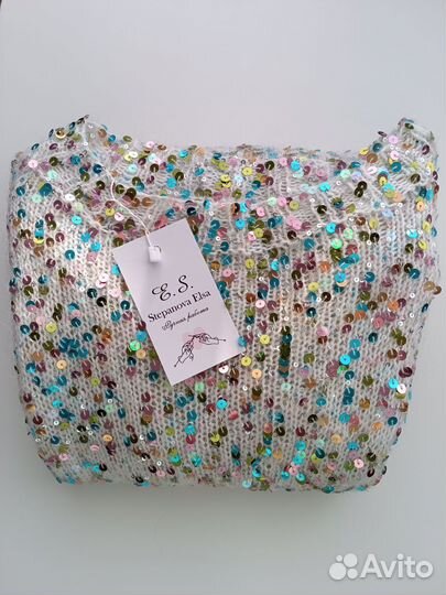 Джемпер вязанный жен