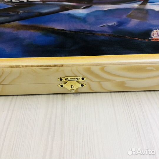 Нарды + шашки походные. Новые