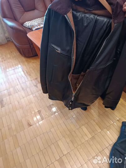 Куртка кожаная и брюки из кожи пилот ввс СССР