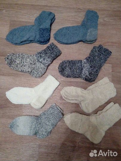 Вязанные носки