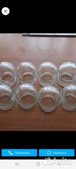 Банки стеклянные медицинские