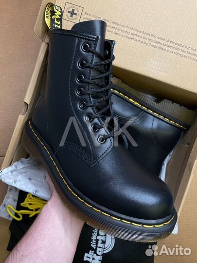 Ботинки Dr. Martens 1460 Nappa Black