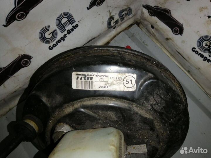 Вакуумный усилитель тормозов Toyota Corolla