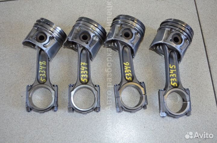 Шатун поршень 2.0 qxba дизель Mondeo 4 s-max